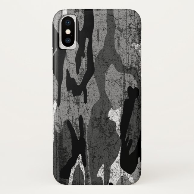 Funda De Case-Mate Para iPhone Camo ártico apenado (Reverso)