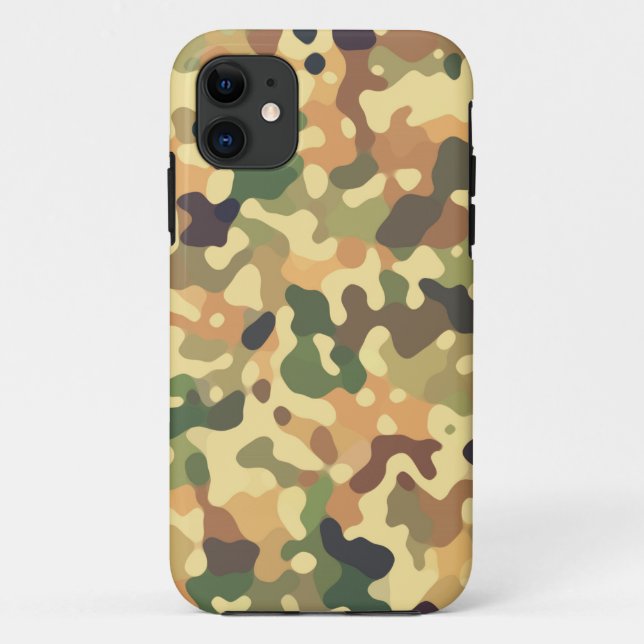 Funda De Case-Mate Para iPhone Camo Autumn (Reverso)