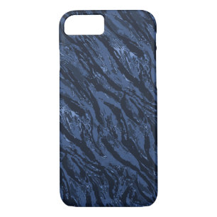 Funda Para iPhone 8/7 Camo azul a rayas