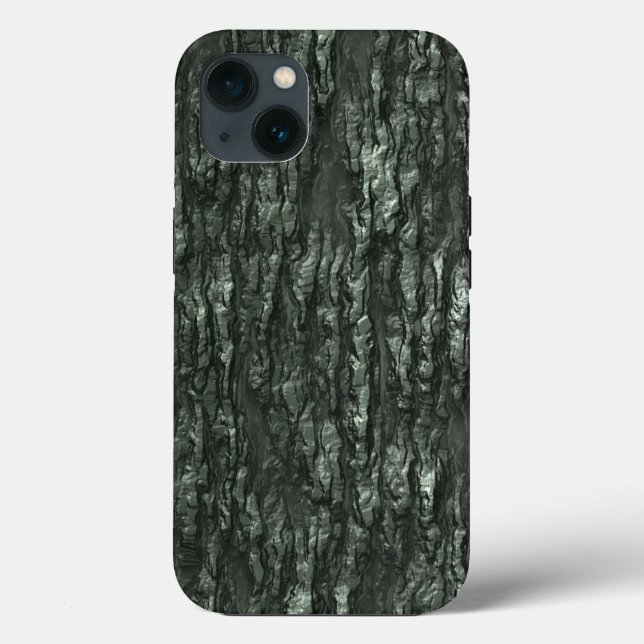 Funda De Case-Mate Para iPhone Camo - Barbilla verde (Reverso )