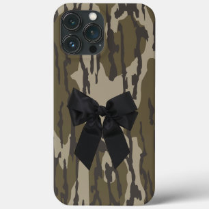 Funda Para iPhone 13 Pro Max Camo de Bottomland Cute Cow Cinta para mujeres y C