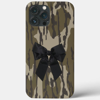 Funda Para iPhone 13 Pro Max Camo de Bottomland Cute Cow Cinta para mujeres y C