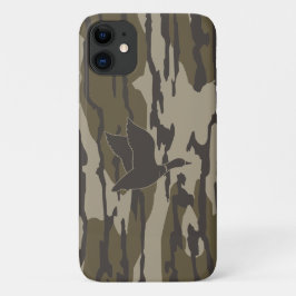Funda Para iPhone 11 Camo de Escuela Vieja para Caza de Patos en Tierra