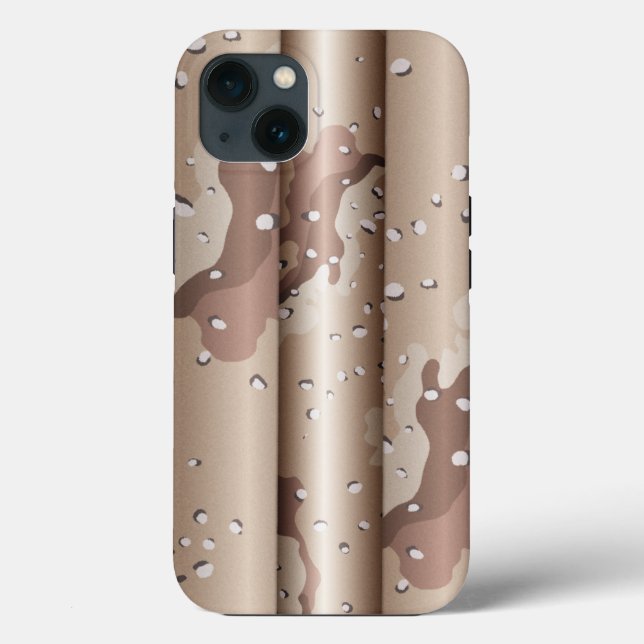 Funda De Case-Mate Para iPhone Camo del desierto 3D (Reverso )