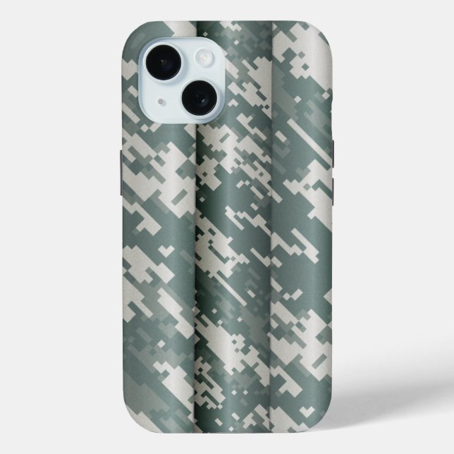 Funda De Case-Mate Para iPhone Camo digital 3D (Reverso )