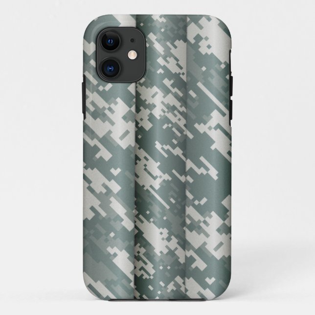 Funda De Case-Mate Para iPhone Camo digital 3D (Reverso)