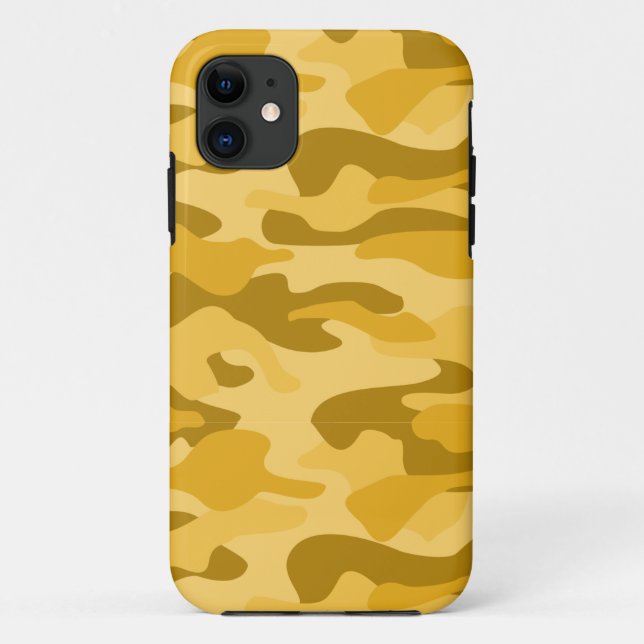 Funda De Case-Mate Para iPhone Camo Monocolor Maíz (Reverso)