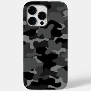 Funda Para iPhone 14 Pro Max De Case-Mate Camo negro gris