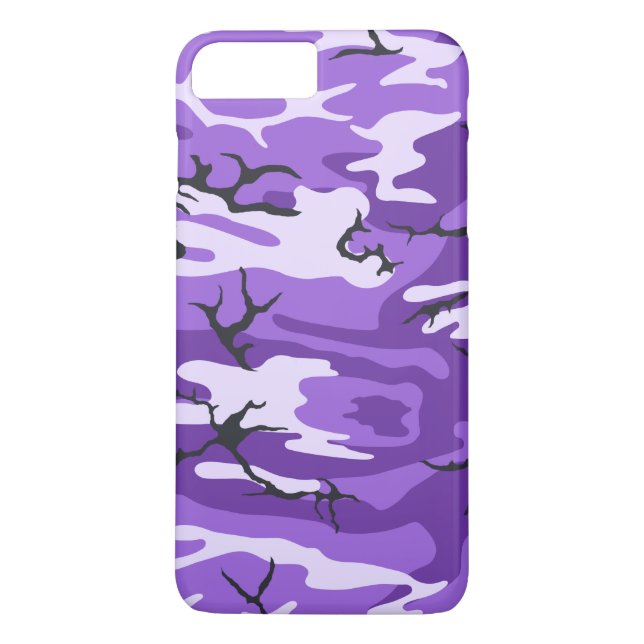 Funda De Case-Mate Para iPhone Camo púrpura (Reverso)
