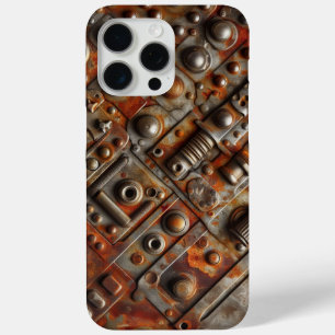 Funda Para iPhone 15 Pro Max Camo Steampunk, camuflaje