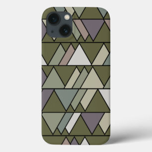 Funda Para iPhone 13 Camo Triangles