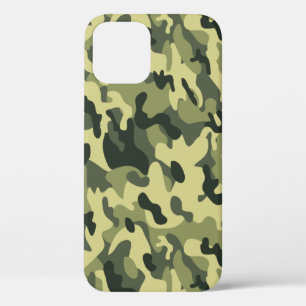Funda Para iPhone 12 Camo Verde