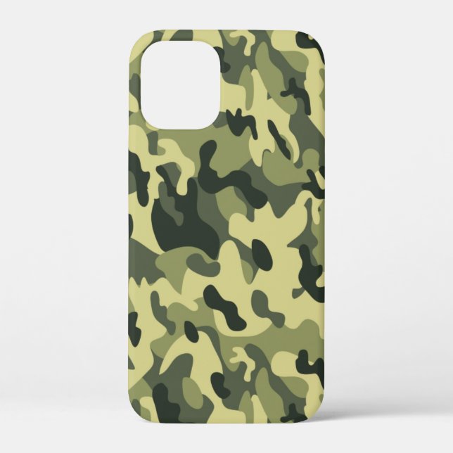 Funda De Case-Mate Para iPhone Camo verde (Reverso )