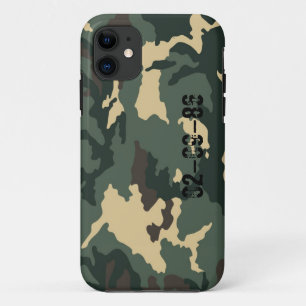 Funda Para iPhone 11 Camouflage Muster