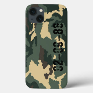 Funda Para iPhone 13 Camouflage Muster