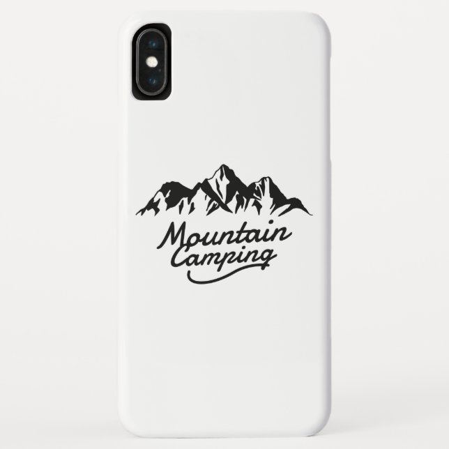 Funda De Case-Mate Para iPhone Campamento de Montaña (Reverso)