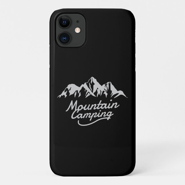 Funda De Case-Mate Para iPhone Campamento de Montaña (Reverso)