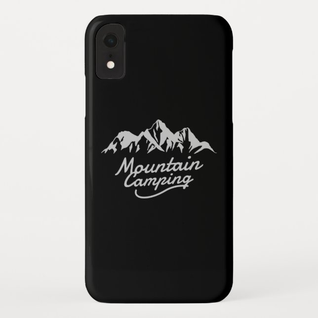 Funda De Case-Mate Para iPhone Campamento de Montaña (Reverso)