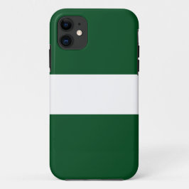 Funda Para iPhone 11 Campamento deportivo amplio franjas horizontales d
