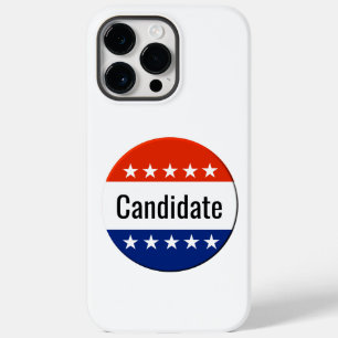 Funda Para iPhone 14 Pro Max De Case-Mate Campaña de candidatos personalizados para las elec