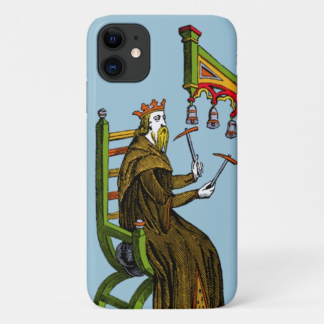 Funda De Case-Mate Para iPhone Campanas de mano antiguas (Reverso)