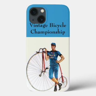 Funda Para iPhone 13 Campeonato de Bicicleta Vintage