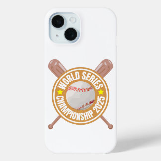 Funda Para iPhone 15 Campeonato Mundial de Tee de 2025