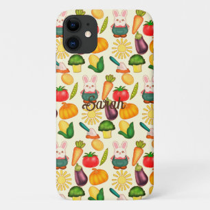 Funda Para iPhone 11 Campesino de conejo de conejo