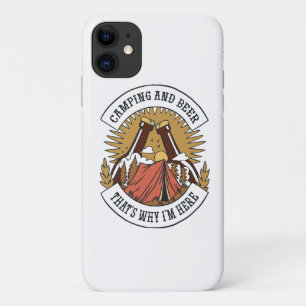 Funda Para iPhone 11 Camping y Cerveza