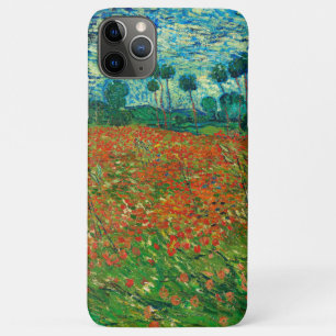 Funda Para iPhone 11 Pro Max Campo de amapolas arte fino Vincent Van Gogh