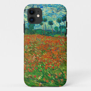 Funda Para iPhone 11 Campo de amapolas de Vincent Van Gogh Arte fino