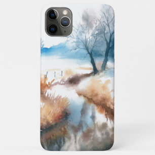 Funda Para iPhone 11 Pro Max Campo de arte acuático