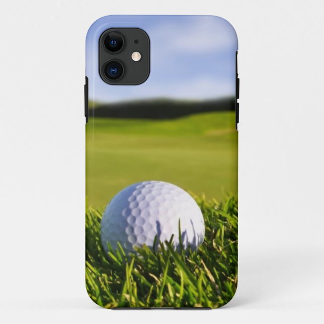 Funda De Case-Mate Para iPhone Campo de golf (Reverso)