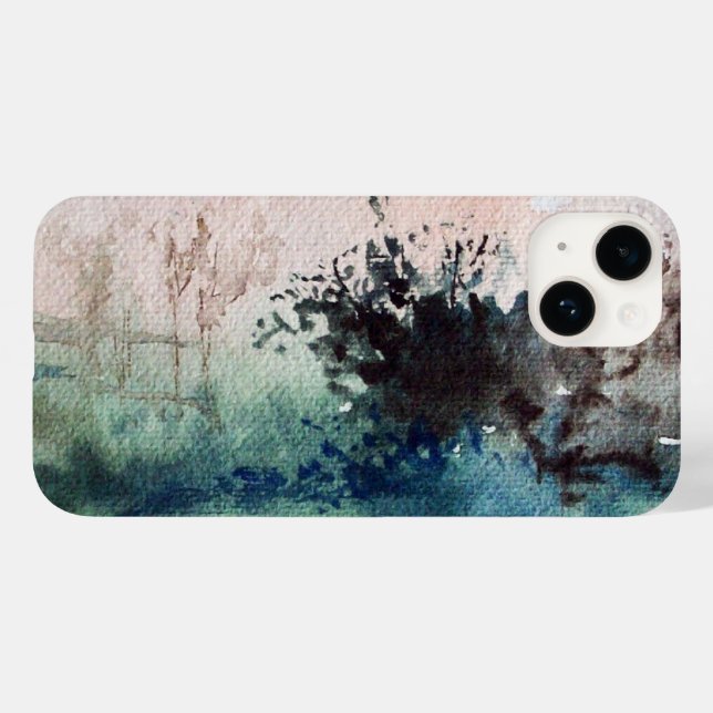 FUNDA DE Case-Mate PARA iPhone CAMPO DE LA MAREMA TUSCANIA PAISAJE (Reverso  (Horizontal))