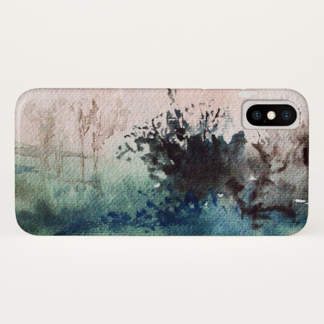 FUNDA DE Case-Mate PARA iPhone CAMPO DE LA MAREMA TUSCANIA PAISAJE (Reverso (horizontal))