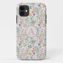 Campo de Personalizable Wildflowers iPhone 11 Fund