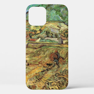 title_seo2 Campo de trigo cerrado con campesino por Vincent v