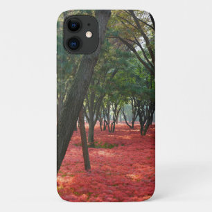 Funda Para iPhone 11 Campos de bosque de flores