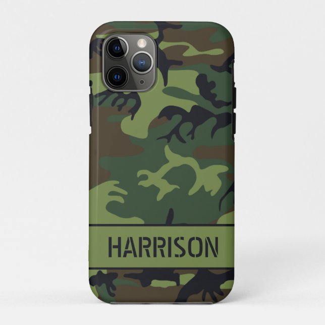 Funda De Case-Mate Para iPhone Camuflaje (Reverso)