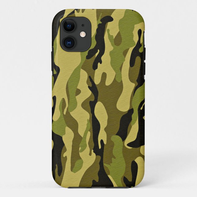 Funda De Case-Mate Para iPhone Camuflaje (Reverso)