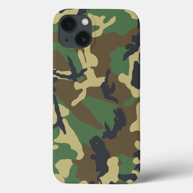 Funda De Case-Mate Para iPhone Camuflaje (Reverso)