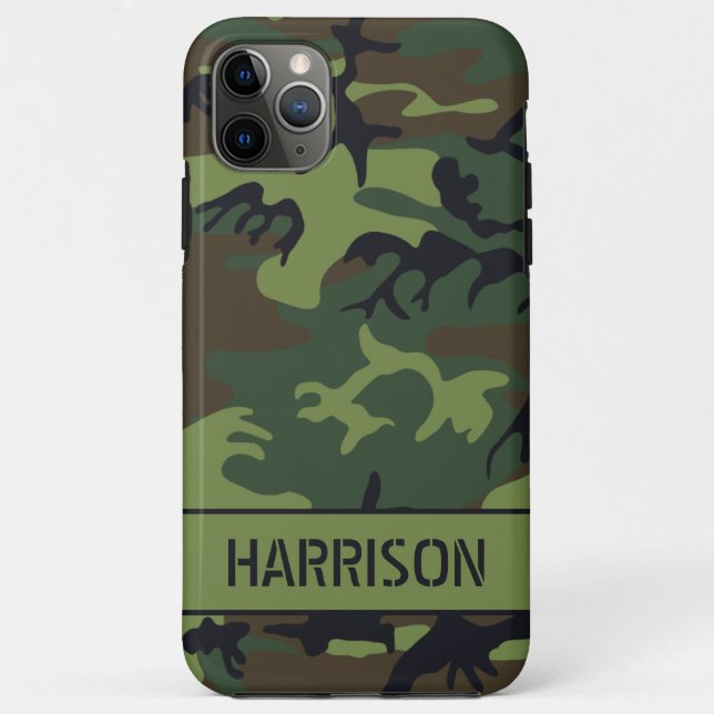 Funda De Case-Mate Para iPhone Camuflaje (Reverso)
