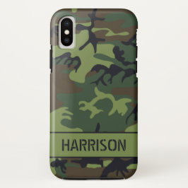 Funda Para iPhone XS Camuflaje