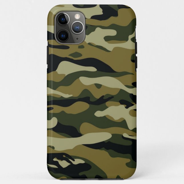 Funda De Case-Mate Para iPhone Camuflaje (Reverso)