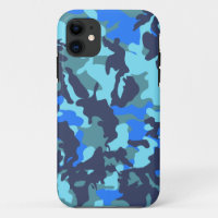 Camuflaje azul