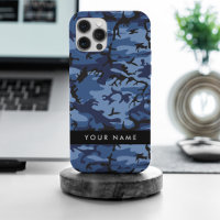 Camuflaje azul marino Tu nombre Personaliza
