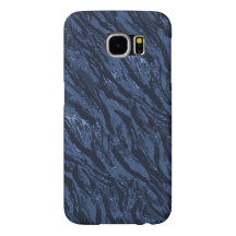 Camuflaje azul rayado