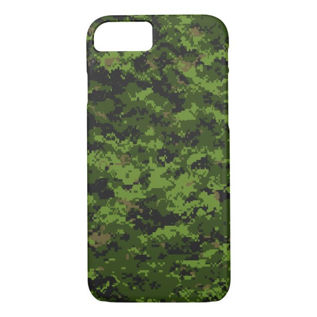 Funda De Case-Mate Para iPhone Camuflaje canadiense CADPAT del caso de Iphone 7 (Reverso)