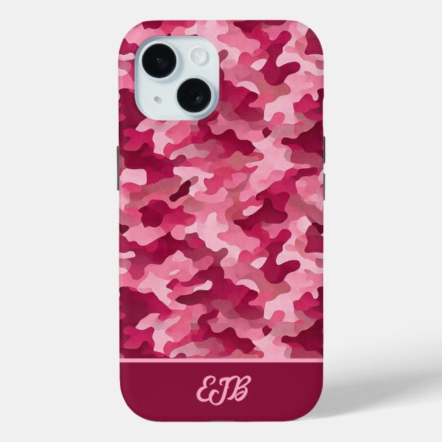 Funda De Case-Mate Para iPhone Camuflaje contemporáneo  (Reverso )