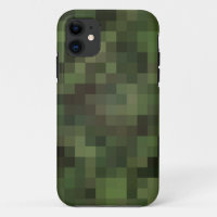 camuflaje cuadrado verde